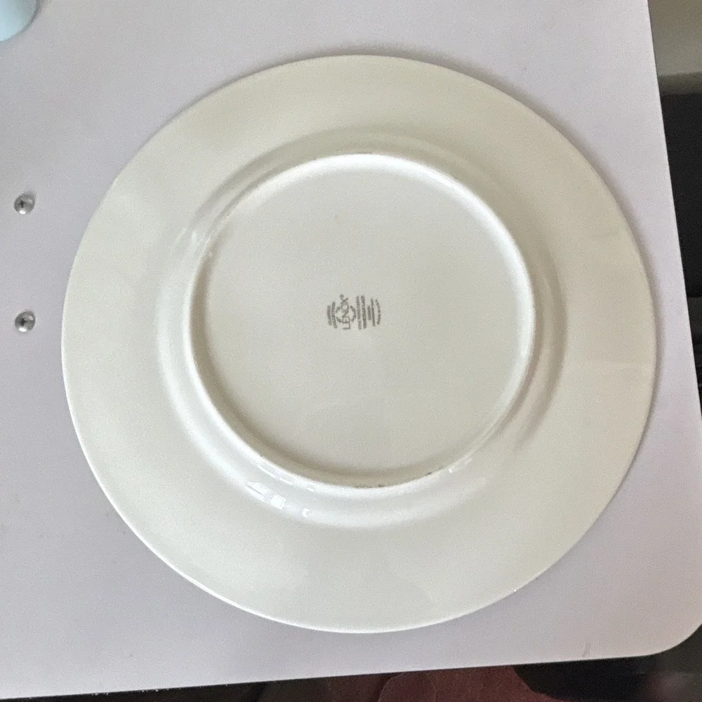 Lenox Classics Venetian Lace Bone China 10in Dinner Plate White/Beige CL402
